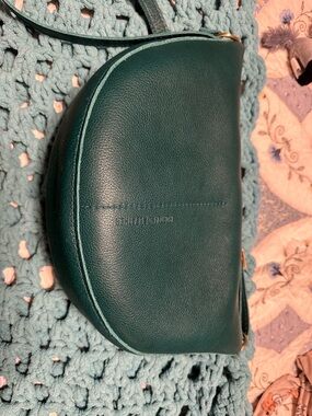 Portland Leather Teal Crossbody Bag